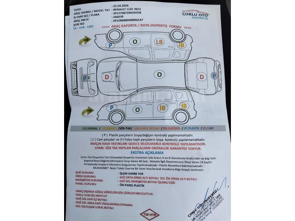 Sahibinden Renault Clio 1.5 dCi Joy 2013 Model
