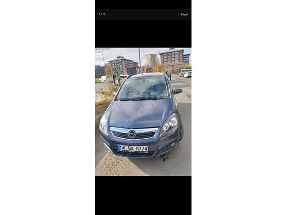 Sahibinden Opel Zafira 1.6 Enjoy 2006 Model Tekirdağ 344.000 km