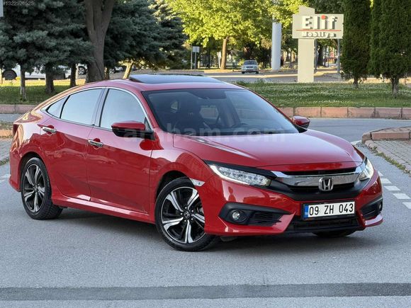 ALİCAN OTOMOTİV'DEN 2017 CİVİC 1.5 RS KIRMIZI BOYASIZ