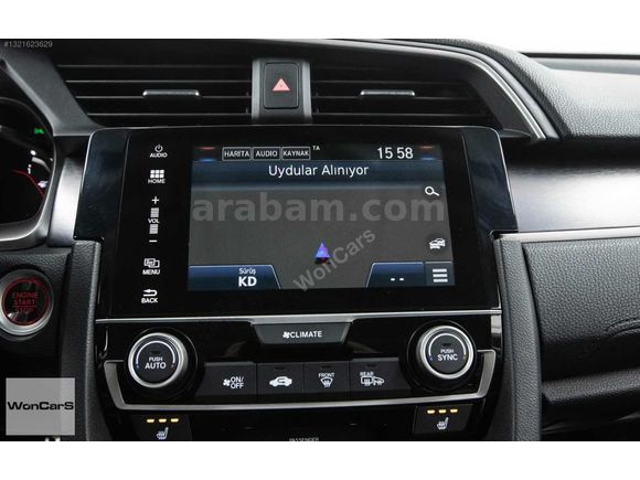 2017+HONDA+CİVİC+RS+HATASIZ+55+BİNDE+WONCARS YEŞİLKÖY