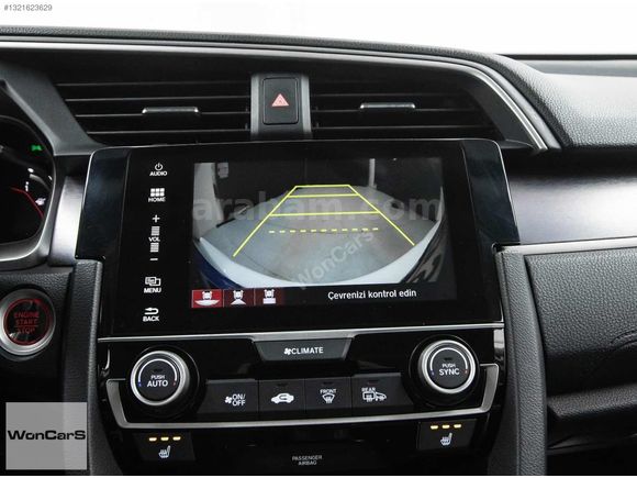 2017+HONDA+CİVİC+RS+HATASIZ+55+BİNDE+WONCARS YEŞİLKÖY