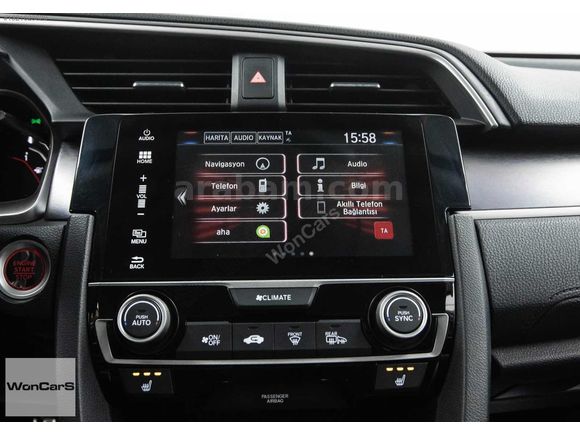 2017+HONDA+CİVİC+RS+HATASIZ+55+BİNDE+WONCARS YEŞİLKÖY