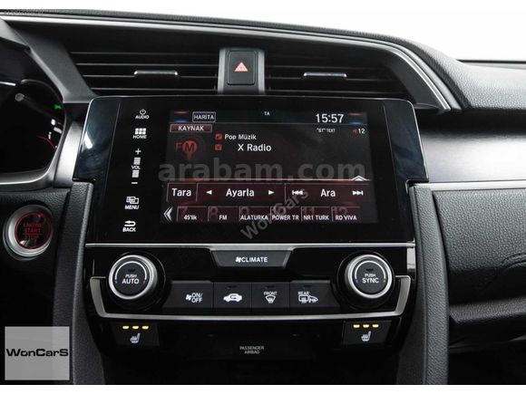 2017+HONDA+CİVİC+RS+HATASIZ+55+BİNDE+WONCARS YEŞİLKÖY