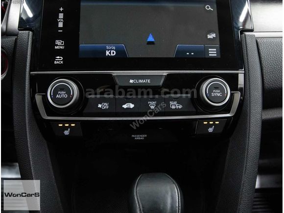 2017+HONDA+CİVİC+RS+HATASIZ+55+BİNDE+WONCARS YEŞİLKÖY