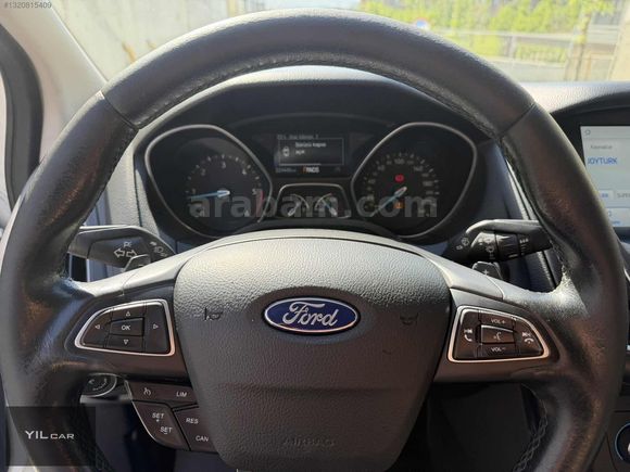 YIL CAR'dan 2017 FORD FOCUS III+1.5 TDCİ+TITANIUM+OTOMATİK PARK