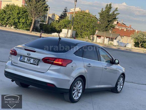 2017 FORD FOCUS 1.5 TDCİ TİTANİUM X LED MATRİX FAR OTOMATİK PARK