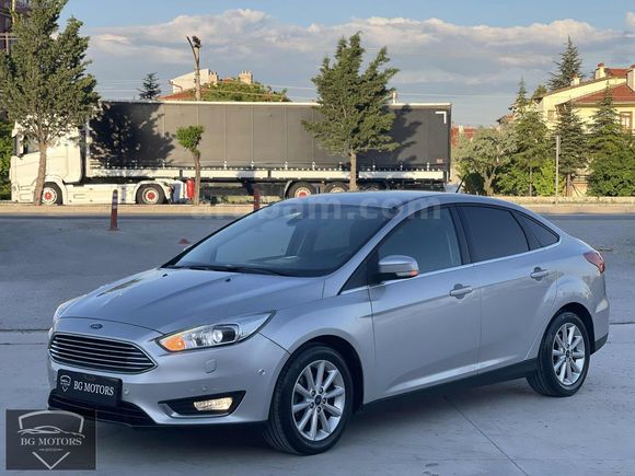 2017 FORD FOCUS 1.5 TDCİ TİTANİUM X LED MATRİX FAR OTOMATİK PARK