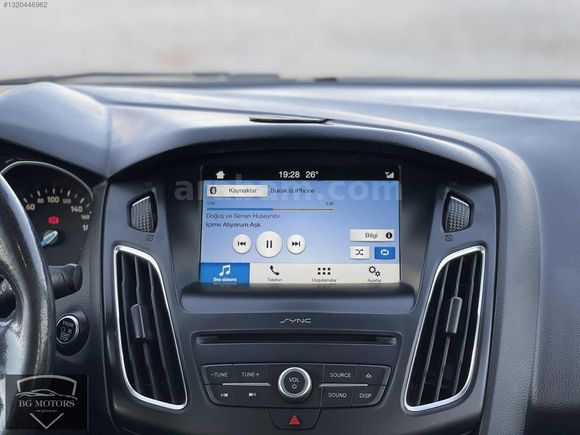2017 FORD FOCUS 1.5 TDCİ TİTANİUM X LED MATRİX FAR OTOMATİK PARK