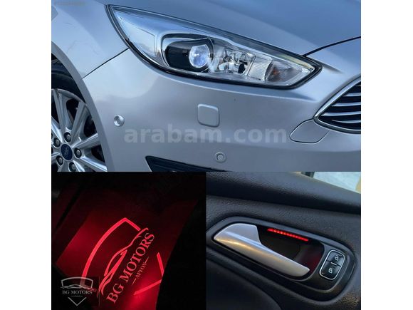 2017 FORD FOCUS 1.5 TDCİ TİTANİUM X LED MATRİX FAR OTOMATİK PARK