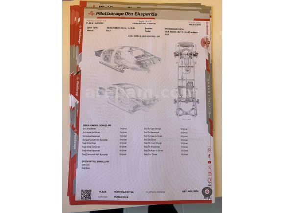 Sahibinden Fiat Egea 1.3 Multijet Easy 2023 Model 