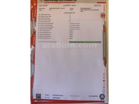 Sahibinden Fiat Egea 1.3 Multijet Easy 2023 Model 
