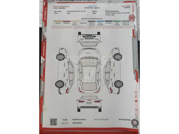 HATASIZ BOYASIZ TİTANİUM FOCUS 159.000KM