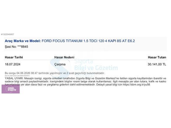 2020 Ford Focus 1.5 TDCI Titanium 115.000 Km
