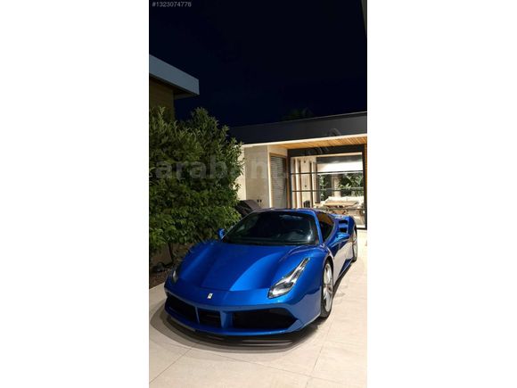 TKN MOTORS'TAN FERRARİ488 SPIDER BLUE CORSA