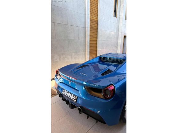 TKN MOTORS'TAN FERRARİ488 SPIDER BLUE CORSA