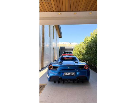TKN MOTORS'TAN FERRARİ488 SPIDER BLUE CORSA