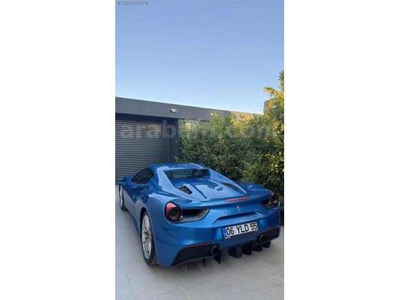 TKN MOTORS'TAN FERRARİ488 SPIDER BLUE CORSA
