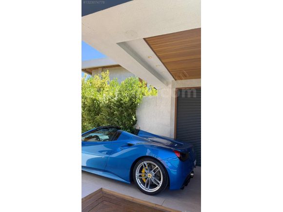 TKN MOTORS'TAN FERRARİ488 SPIDER BLUE CORSA
