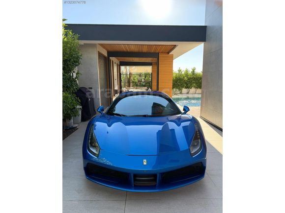 TKN MOTORS'TAN FERRARİ488 SPIDER BLUE CORSA