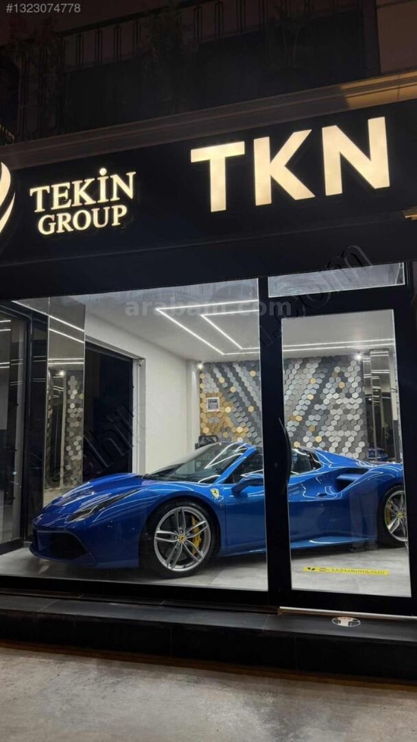 Galeriden Ferrari 488 Spider 2016 Model Muğla 76.000 km Mavi 1