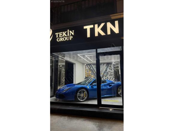 TKN MOTORS'TAN FERRARİ488 SPIDER BLUE CORSA