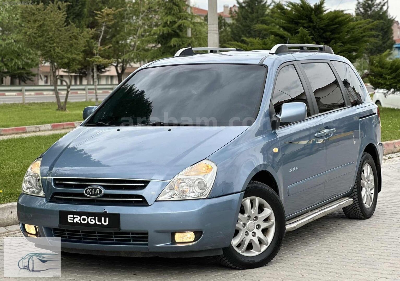 Galeriden Kia Carnival 2.9 CRDi Premium 2007 Model Kütahya 310.000 km Mavi 3