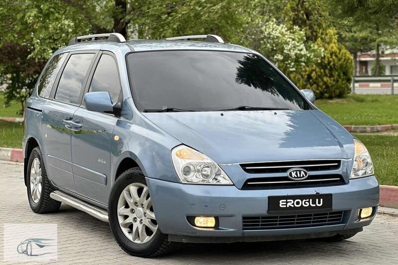Galeriden Kia Carnival 2.9 CRDi Premium 2007 Model Kütahya 310.000 km Mavi