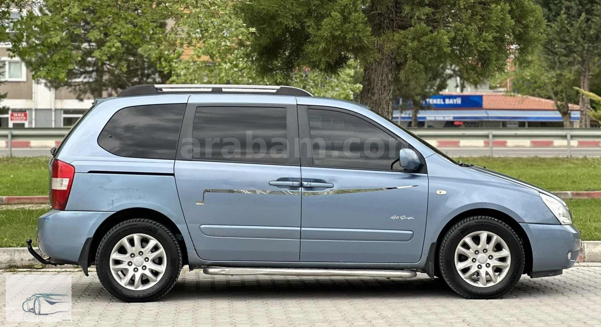 Galeriden Kia Carnival 2.9 CRDi Premium 2007 Model Kütahya 310.000 km Mavi 4