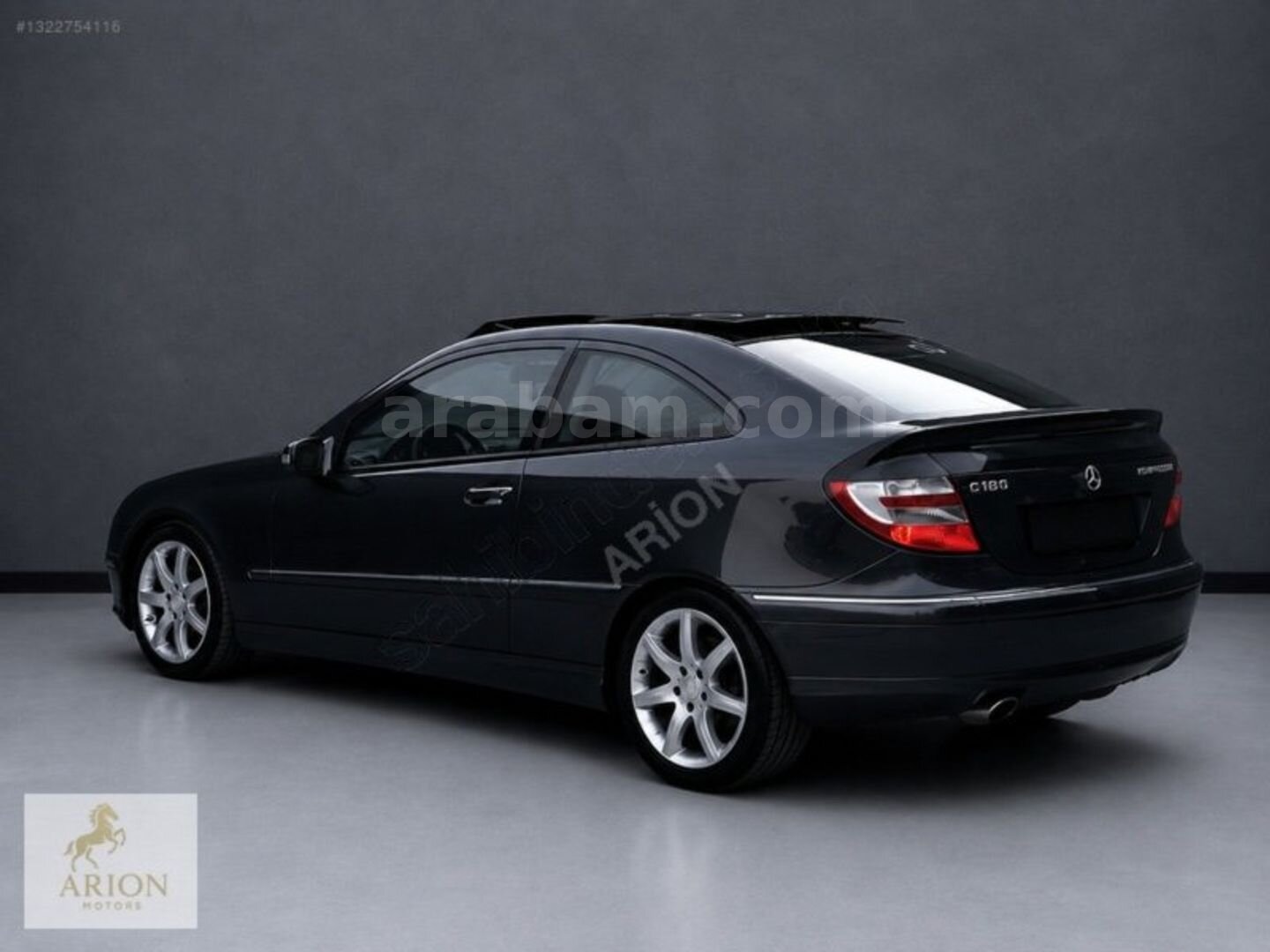 Galeriden Mercedes - Benz C 180 Kompressor Sportcoupe 2008 Model İstanbul 142.000 km Gri 6