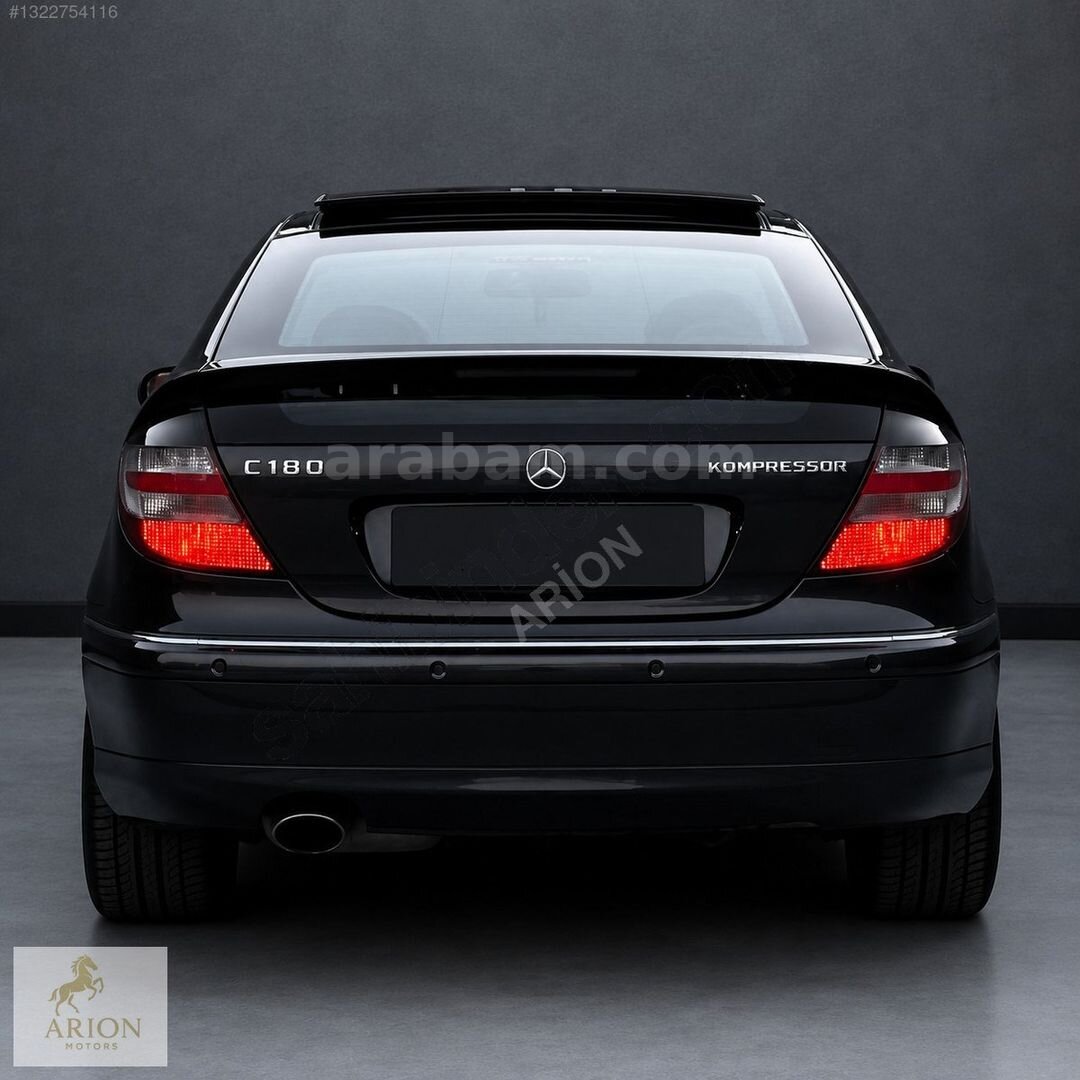 Galeriden Mercedes - Benz C 180 Kompressor Sportcoupe 2008 Model İstanbul 142.000 km Gri 5