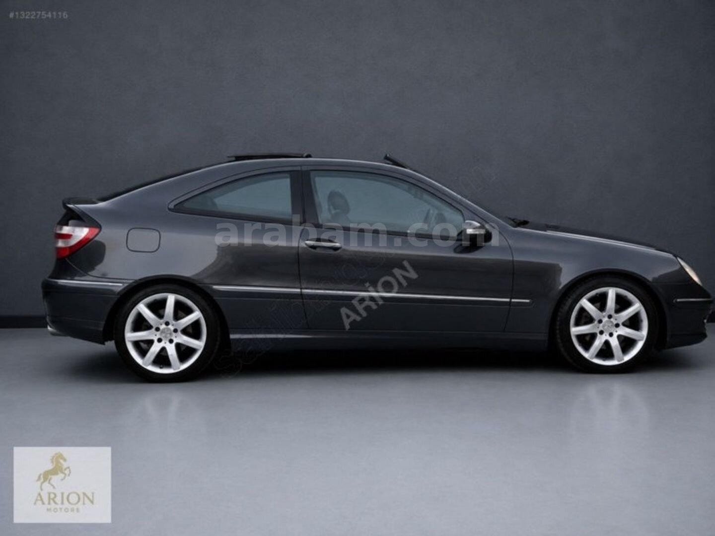 Galeriden Mercedes - Benz C 180 Kompressor Sportcoupe 2008 Model İstanbul 142.000 km Gri 7