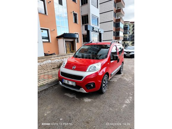 Sahibinden Fiat Fiorino Panorama 1.3 Multijet Premio 2017 Model  163.000 km Kırmızı