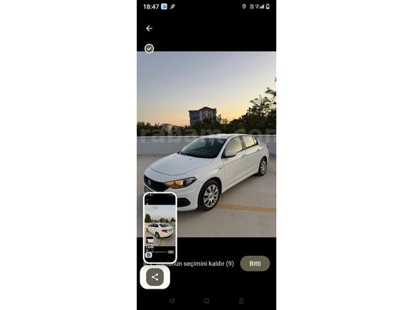 Sahibinden Fiat Egea 1.3 Multijet Easy 2017 Model Ankara