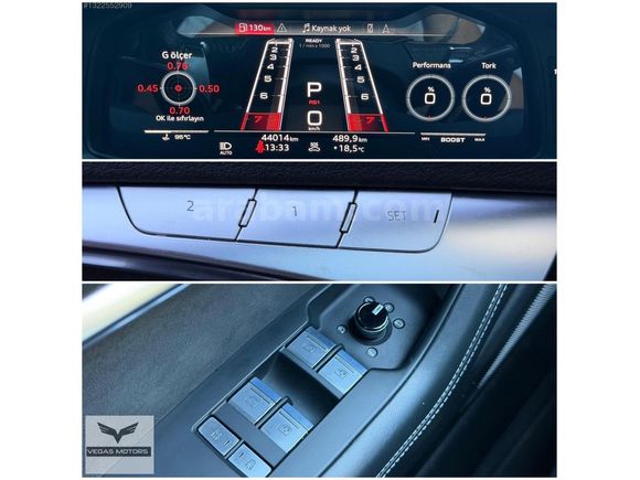 VEGAS MOTORS-2021 AUDI RS6 SERAMİK A.AKS B&O EVENTURİ AKRAPOVİC
