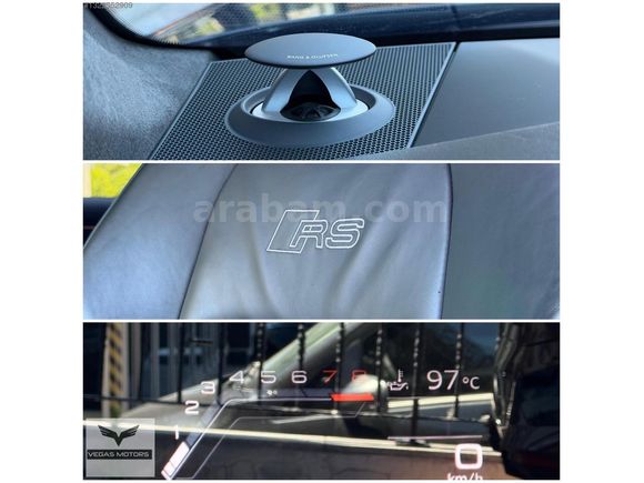 VEGAS MOTORS-2021 AUDI RS6 SERAMİK A.AKS B&O EVENTURİ AKRAPOVİC