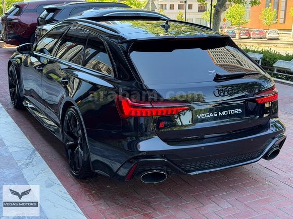 VEGAS MOTORS-2021 AUDI RS6 SERAMİK A.AKS B&O EVENTURİ AKRAPOVİC