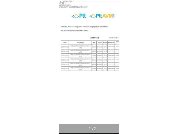 104 BİNDE_FULL PAKET_2012 MODEL ÇOK TEMİZ_1.3 DİZEL OPEL CORSA..
