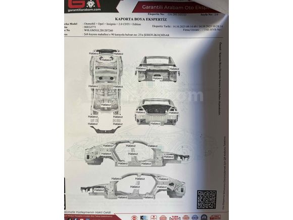 Sahibinden Opel Insignia 2.0 CDTI Edition 2012 Model 