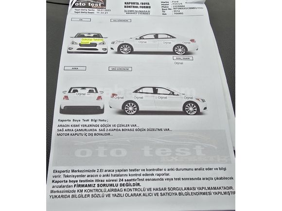 Sahibinden Ford Focus 1.6 TDCi Trend X 2014 Model