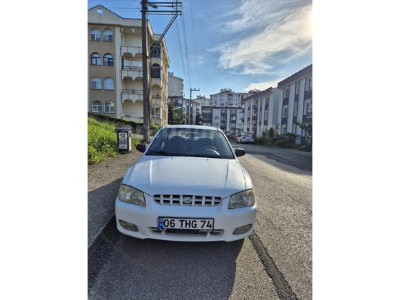 2002 HYUNDAI ACCENT 1.5GLS KLİMALI KAZASIZ