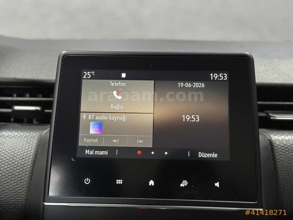 OTOMATİK 2020 RENAULT CLİO 1.3 TCE TOUCH EDC 101 BİNDE