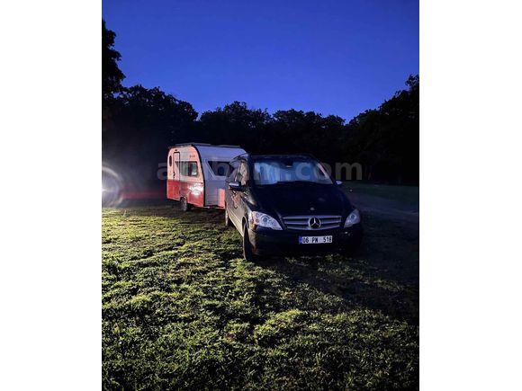 Ares çekme karavan  kampa hazır