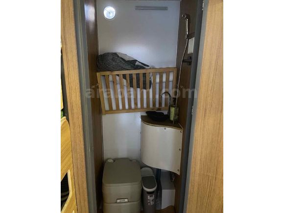 Ares çekme karavan  kampa hazır