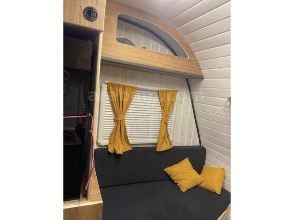 Ares çekme karavan  kampa hazır