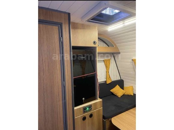 Ares çekme karavan  kampa hazır