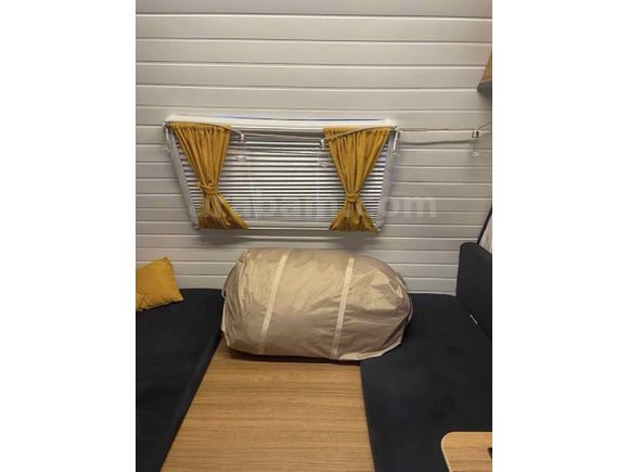 Ares çekme karavan  kampa hazır
