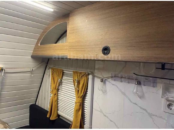 Ares çekme karavan  kampa hazır