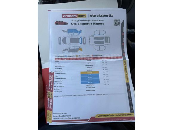 USLU OTOMOTİV DEĞİŞENSİZ RENAULT CLIO/ TOMTOM EDİTİON