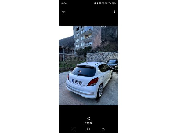 Sahibinden Peugeot 207 1.4 HDi Active 2011 Model  137.000 km Beyaz