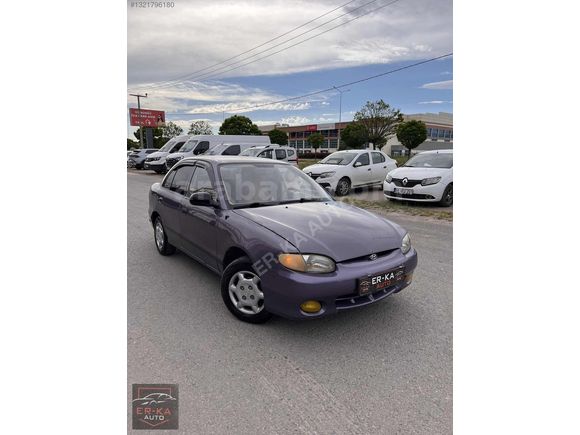 1998 HYUNDAİ ACCENT 1.3 SIFIR MUAYENE ÖZEL YAPIM KUMAŞ